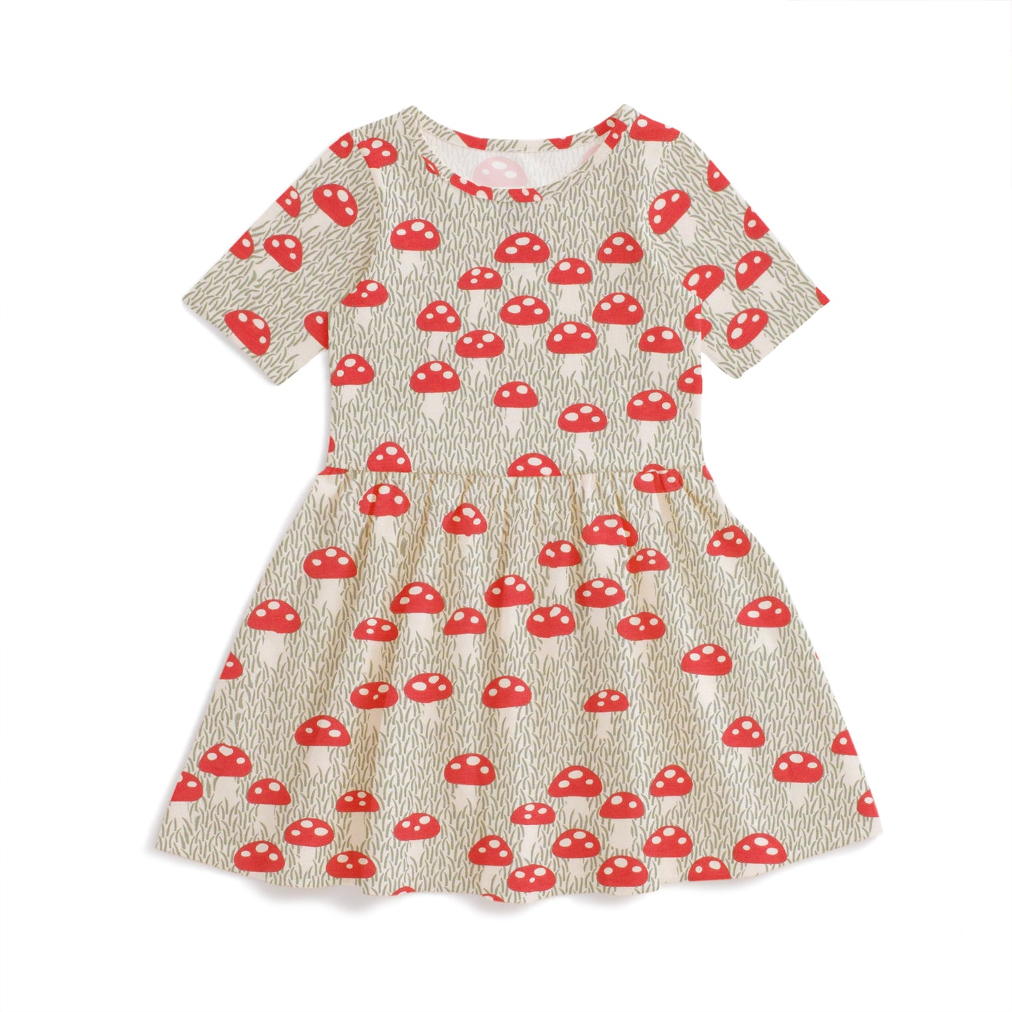 Alberta Dress - Mushrooms Sage