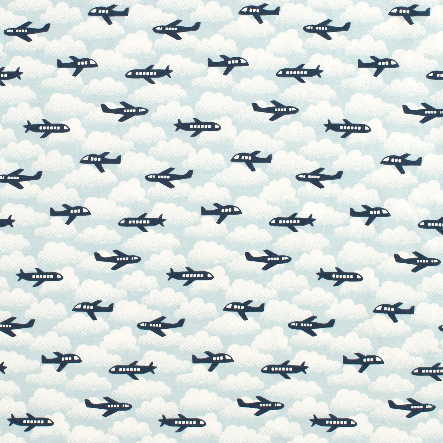 Summer Romper - Airplanes Blue