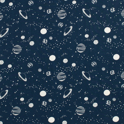 Long-Sleeve Romper - Planets Night Sky