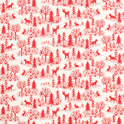 Long-Sleeve Tee - Winter Scenic Red