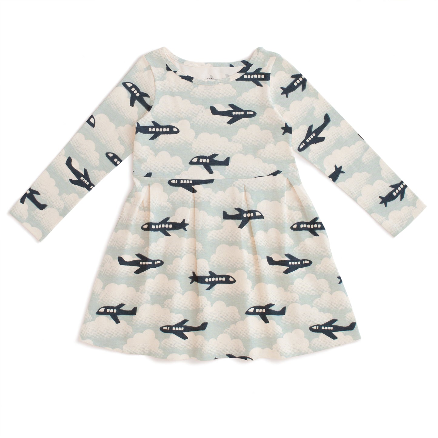 Madison Dress - Airplanes Blue