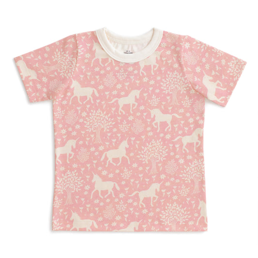 Short-Sleeve Tee - Magical Forest Pink