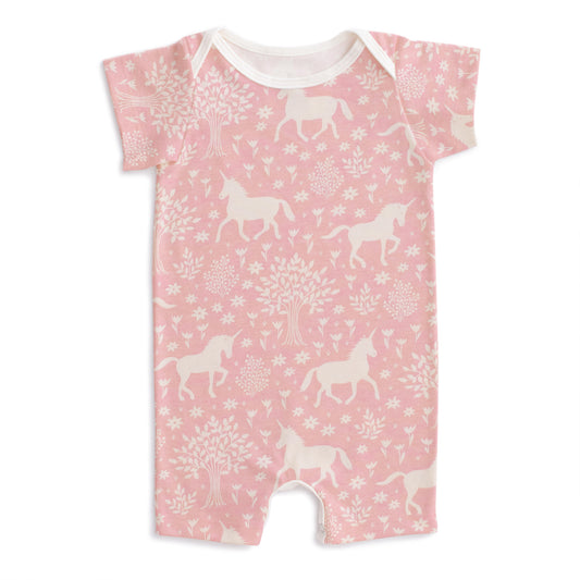 Summer Romper - Magical Forest Pink